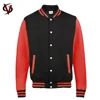 Custom Cotton Polyester Jacket Men's New fashion Bomber Baseball Winter Jacket