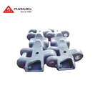 manganese casting track shoe construction machinery parts for excavator