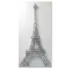 Decorative Paris Eiffel Tower Pins 3D wall art canvas Painting For Wall Decor