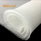 Best OEM hexagonal hole 20mm thickness100% polyester knitted 3d spacer air mesh fabric for mattress,bedding,pillow