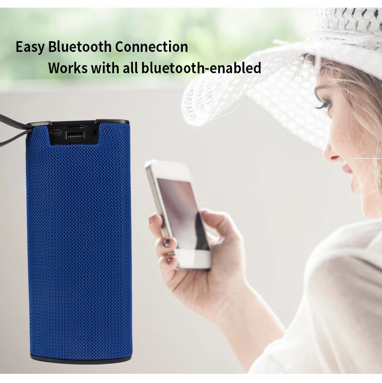 Maigoole 2018 Portable Wireless Fabric Speaker Stereo Portable Bluetooth Speaker - ANKUX.COM