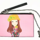 Wallet Leather Leather Purses High Quality Customized Fancy Wallet Latest Design Leather Women Ladies Purse