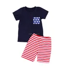 New design fashionable printing baby boy clothes kids clothing sets for children wear