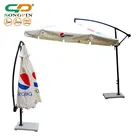 SongPin 3m steel umbrella with custom printing, promotional garden umbrella