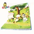 children likes board book-3D pop-up book& book printing service