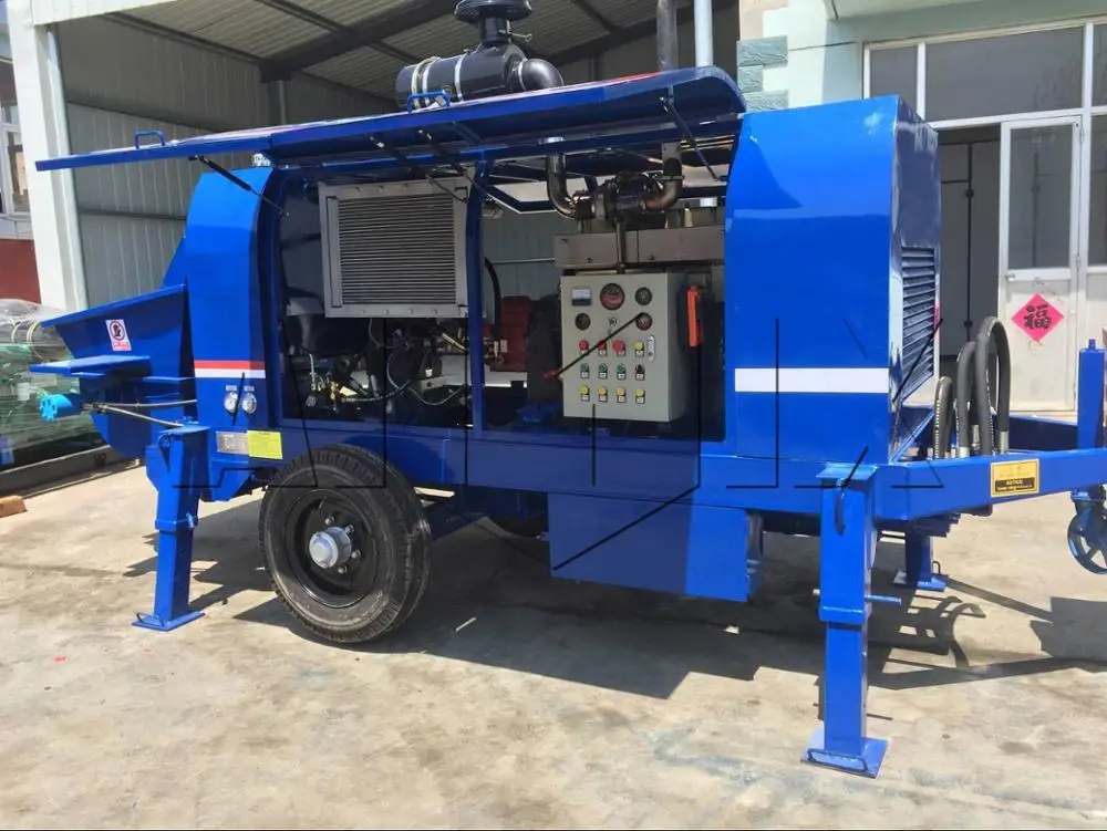 Best Quality 50m3/h Foam Concrete Pump Mobile Concrete Line Pump Rates