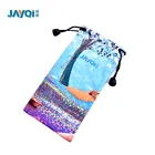 2019 best seller microfiber cloth pouch sunglasses drawstring packaging bag with logo