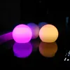 Decoration led mood light ball / waterproof changing color small plastic led light ball