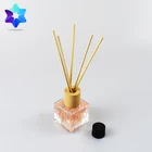 hot sale 50ml glass bottle aroma reed diffuser home perfume