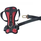 Safety Car Seat Belt Small Dog Harness, Service Dog Harness, Wholesale Small Dog Harness