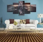 Cat and Tiger Animal Canvas Art Wall HD Printed Modern Canvas Prints Artwork New Year Animals Painting