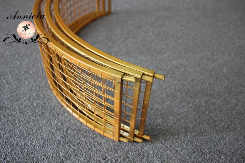 Wedding Decoration Iron curve shape Flower Stand Backdrop Wedding Centerpieces