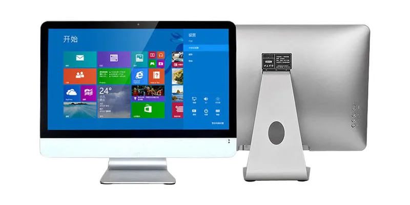 23.6 inch make in china I7 desktop laptop computer all in one pc wireless mouse