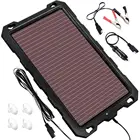Solar Battery Charger Car, 3.3W 12V Solar Trickle Charger for Car Battery, Portable and Waterproof Solar Battery Maintainer