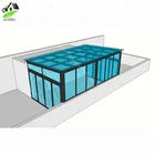 China supplier prices aluminum extrusion Glass panels Sunrooms for Houses roof sale
