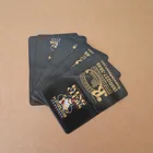 PVC bank card holder leather id card holder credit card holder