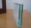 1.52mm pvb light transmission clear flat tempered laminated glass for office partition