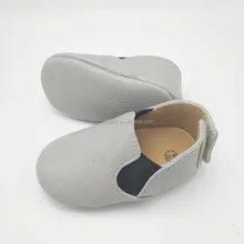 2018 boys 0-2years grey soft baby shoes girls leather shoe wholesale
