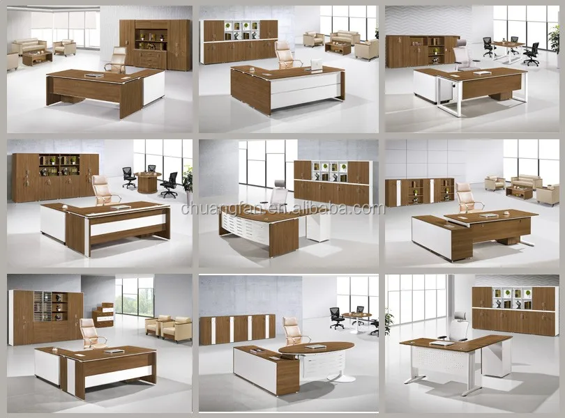 木製現代の オフィス家具オフィス テーブル写真仕入れ・メーカー・工場
