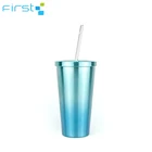 Easiest custom cute sippy cup to drink from straw for kids