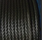 steel core rope 3/4" , 6*19+7*7 steel wire rope,ungalvanized and galvanized
