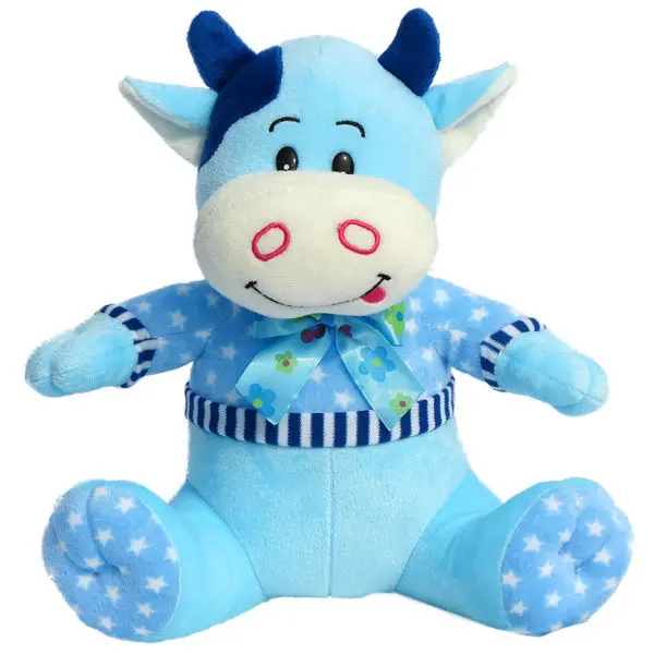 stuffed bull toy