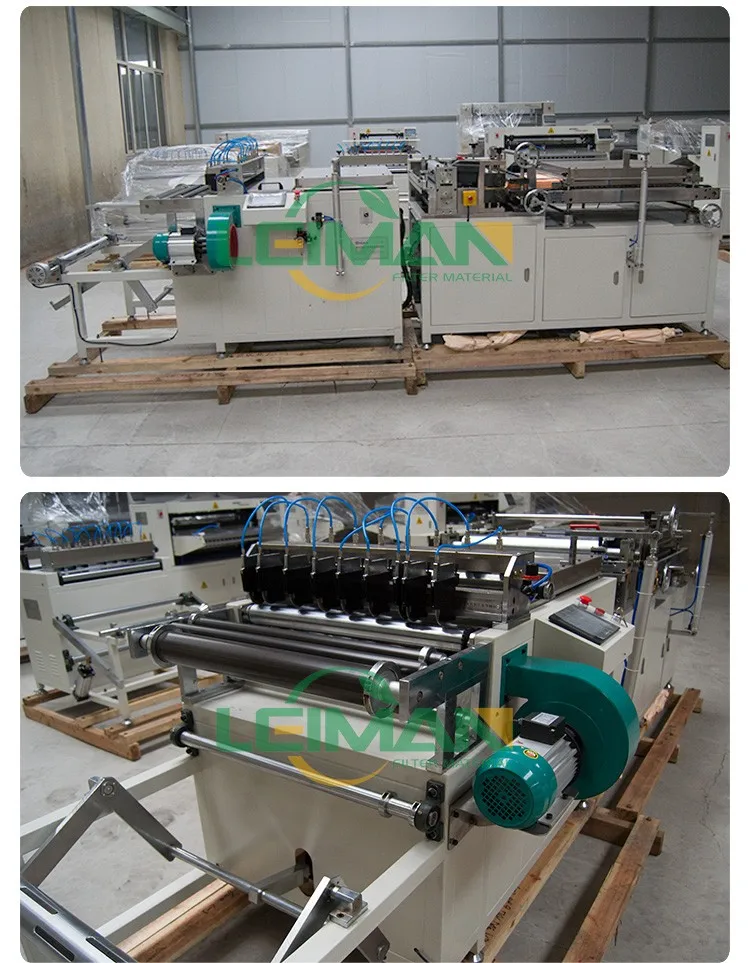 600mm Air Filter Paper Rotary pleating machine Filter Manufacturing Equipment