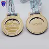 Custom PERU MOUNTAIN TRAIL WOOD MEDALS WITH RIBBON