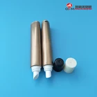 Tip Applicator Plastic Slanted Tip Aluminum Cosmetic Tube With Slanted Tip Applicator ABL Tube Packaging For Lipgloss Plastic Tube Applicator