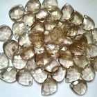natural stone smokey quartz crystal pear pendant smokey quartz pendants
