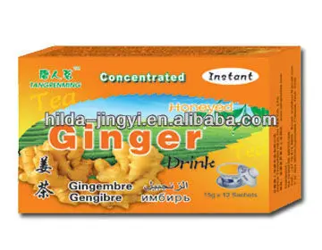 Natural health herbal tea/Instant granulated ginger tea with honey Natural health herbal tea/Instant granulated ginger tea with honey