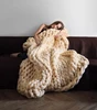 Urbestc hot sale wholesale chunky knit wool blanket for winter