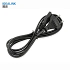 Wholesale price cheap ac pc power extension cable with plug 2 pin eu laptop power cord
