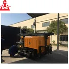 Depth 180mm Water Well Drilling Rig with Air Compressor
