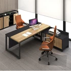 Creative design office Furniture For office table wholesale manager table metal leg financial table office executive desk