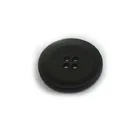 BTK-007 Popular fashion shirt button matte black metal 4 holes button