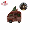 Exclusive Ceramic Lighted Train Figurine Ornament christmas lights outdoor decoration