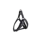Eco-friendly wholesale black color nylon walking dog harness