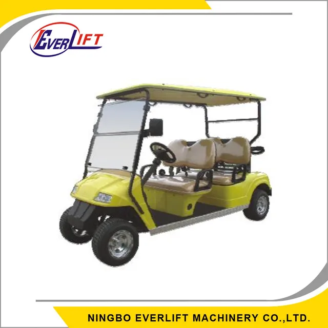 EV2048K 4 Seater Four Person Seats 4 wheel Drive Electric Golf Cart