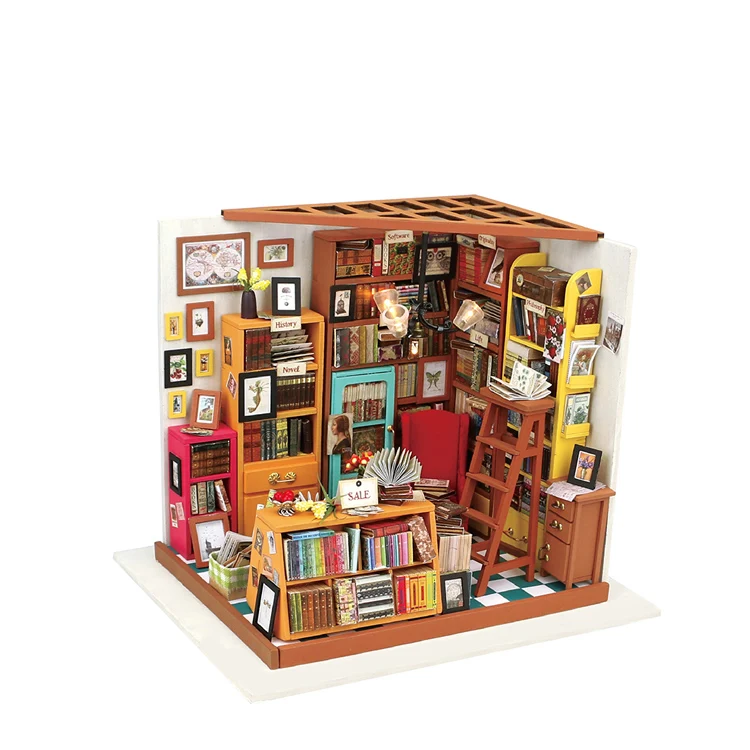 robotime diy house sams study