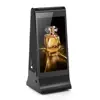 Original Manufacturer High Quality Innovative Remotely Control Android WiFi Double LCD Touch Screen Table LCD Media Player