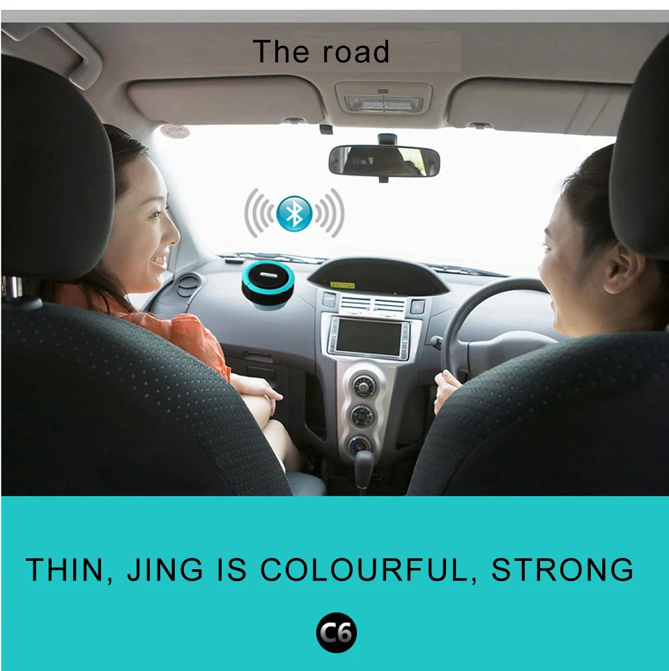Car Bluetooth Speaker Outdoor Wireless Bluetooth 3.0 Stereo Portable Speaker Built-in mic Shock Resistance Waterproof Speaker - ANKUX.COM
