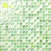 green color high quality ceramic glass mosaic for swimming pool tile