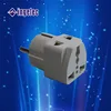 European Socket Adapter,Standard AC/DC outlet Adapter,European to Universal Electrical Adapter