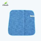 household scrub cloth kitchen pot dish clean PP hard wire microfiber cleaning cloth