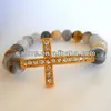 /product-detail/magnetic-power-natural-stone-stretch-bracelet-with-gold-cross-752624592.html