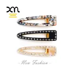 2019 Korean Glitter Women Hair Accessories Clips Girls Rhinestone Tortoiseshell Hairgrips Crystal Acetate Hair clips
