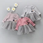 2018 Baby Clothes 0-1-2-3 Years Old Spring And Autumn Dress Baby Princess Dress