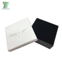 gift package custom printed white paper luxury jewelry box