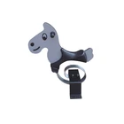 High quality park outdoor metallic rocking horse kids outdoor playground ride on animal toys for sale